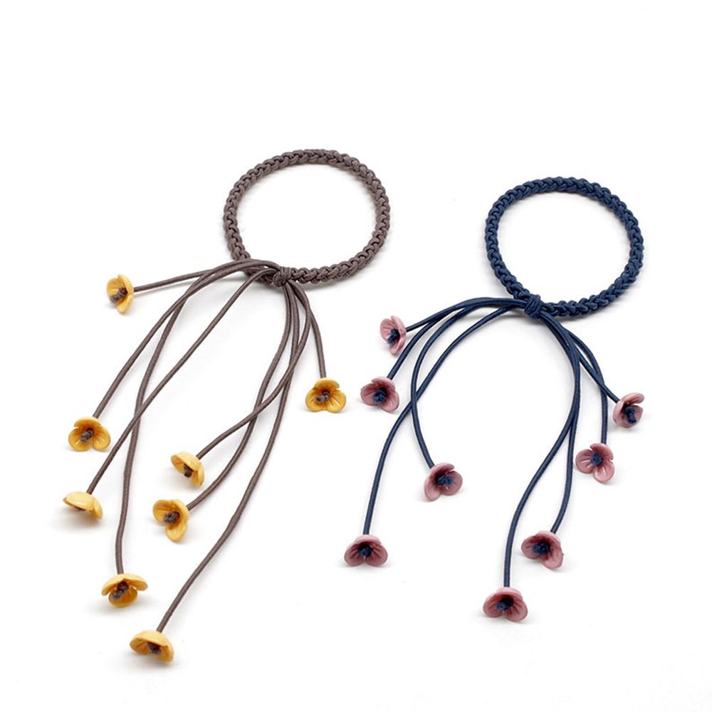 Women'S Fashion Korea - Korea 2019 Handmade Hair Ropes Girl