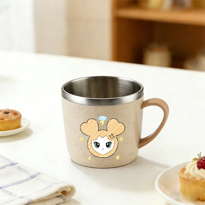 Cartoon Cute Stainless Steel C - Women'S Fashion Korea ulasan dan harga
