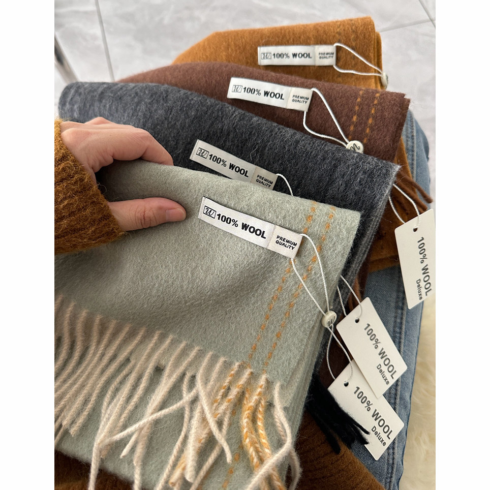 Elegant Good Quality 100% Wool - Women'S Fashion Korea ulasan dan harga