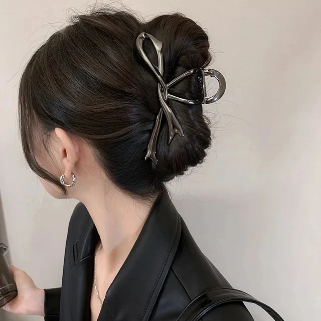 2024 Metal Hair Claw Clips Gir - Women'S Fashion Korea ulasan dan harga
