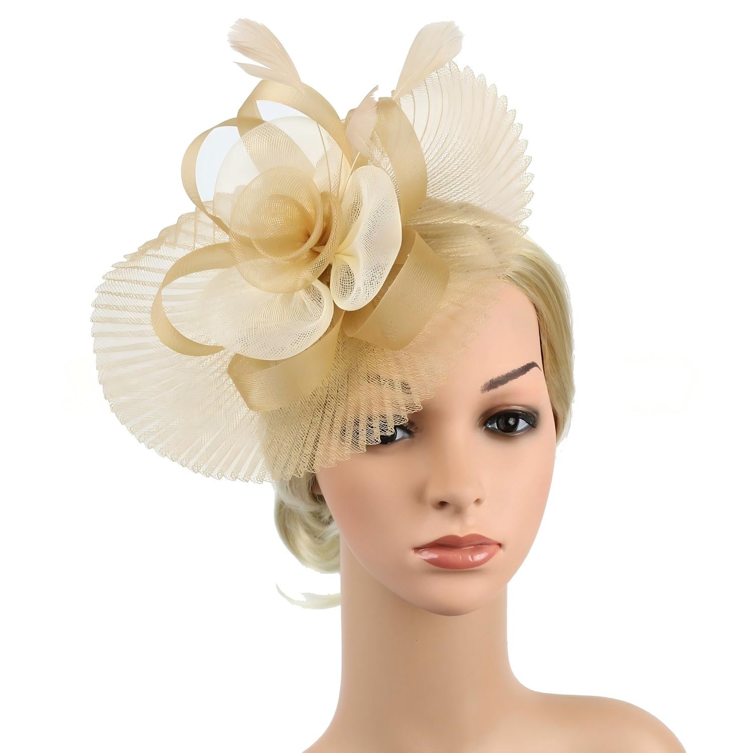 Elegant Fascinator Headwear fo - Women'S Fashion Kentucky Derby ulasan dan harga